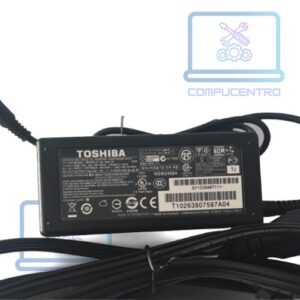 Cargador Toshiba 19V 3.42A Punta semi gruesa negra 5.5x2.5